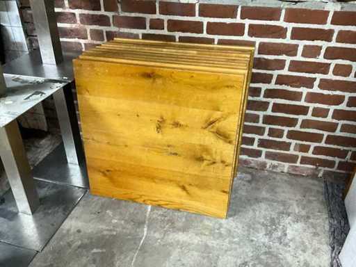 Eikenhouten tafelbladen (10x)