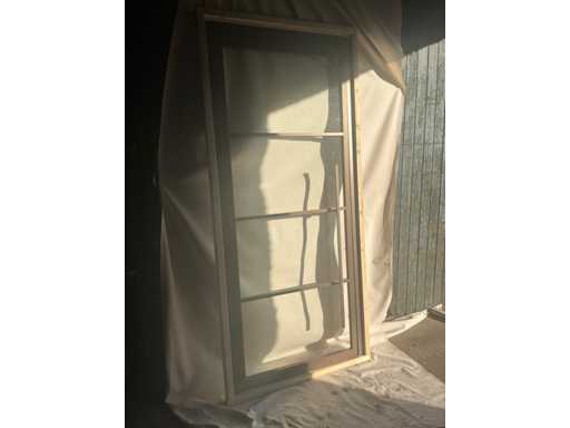 Porte intérieure en aluminium (93x231,5cm) avec cadre