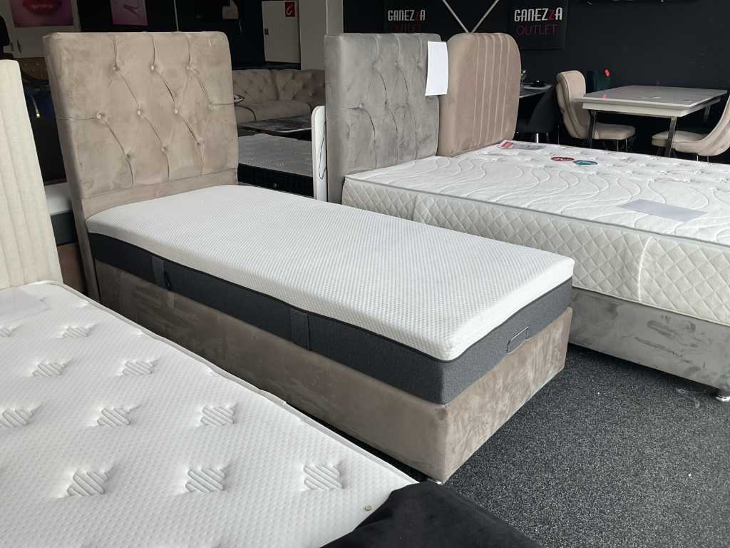 Hisar Boxspringbett (90x200cm)