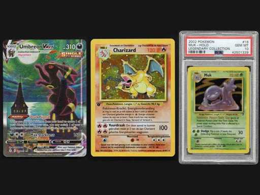 Foreclosure auction graded Pokémon cards and rings