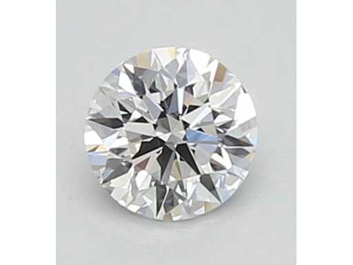 Diamant - 0.30 carat Briljant geslepen diamant (gecertificeerd)