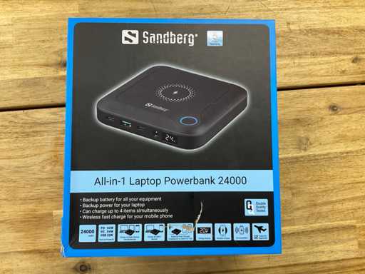 Sandberg 24000 Batterie Batterie Portable Tout en Un