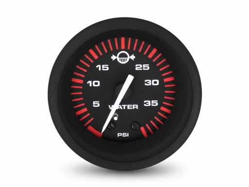 Teleflex Amega Water Print Meter 15 PSI - 59630E