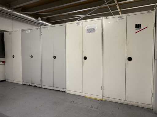   Industrial Steel Cabinets (5 pcs.)