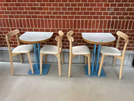 Satellite - Restaurant tables (2x)