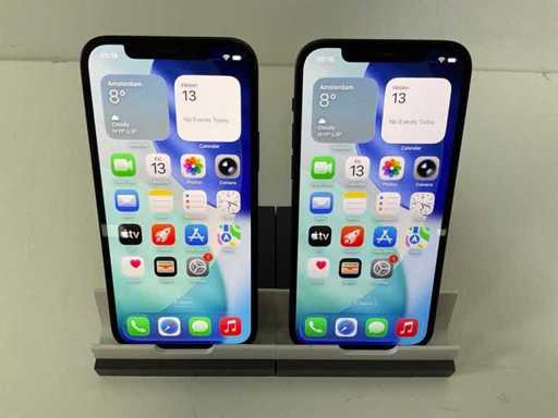 Apple iPhone 12 - 64GB - Negru (2x)