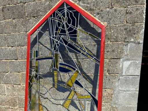 Glas in lood raam