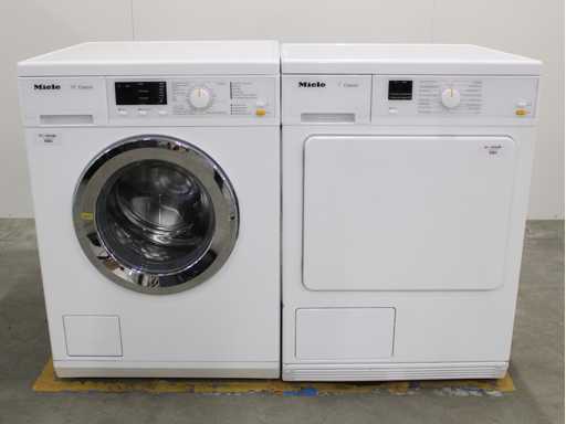 Machine à laver Miele W Classic & Sèche-linge Miele T Classic