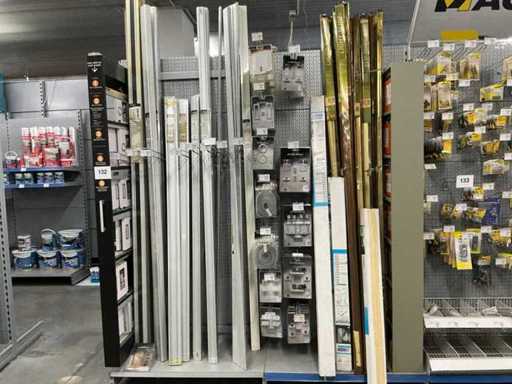 Storemax/Rob Lot of rails and sliding door accessories