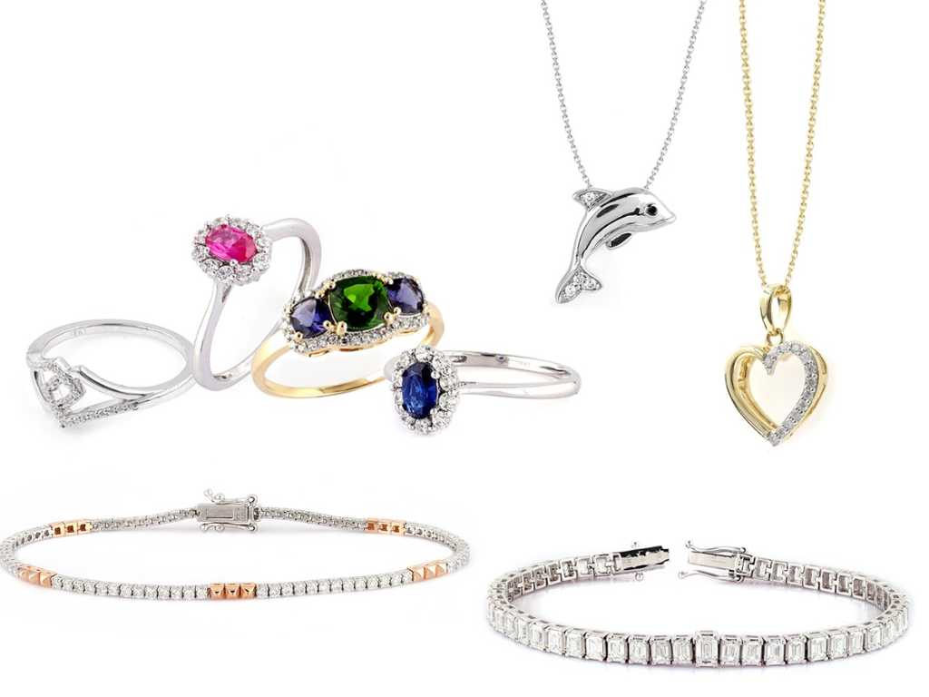 New natural diamond jewellery - Delivery BE + NL - 29/02/2024