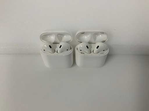 Apple - AirPods 2 z etui ?aduj?cym - MV7N2ZM/A (2x)