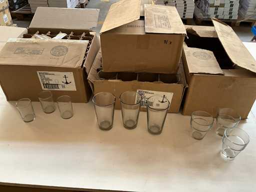 Anchor Hocking Diverse Glaswerk (120x)