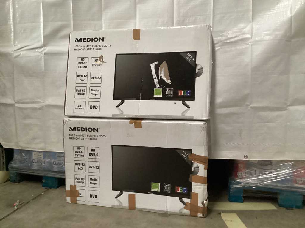 Medion - 40 inch - Television (2x)