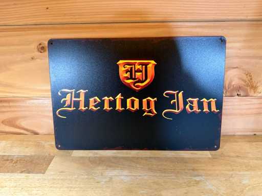 metaal reclame wandbord