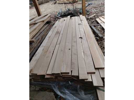 Planed planks - Planed oak planks 4 sides 23 mm