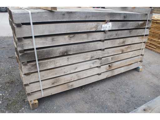 3,52 m³ Grinzi industriale din stejar 100x200