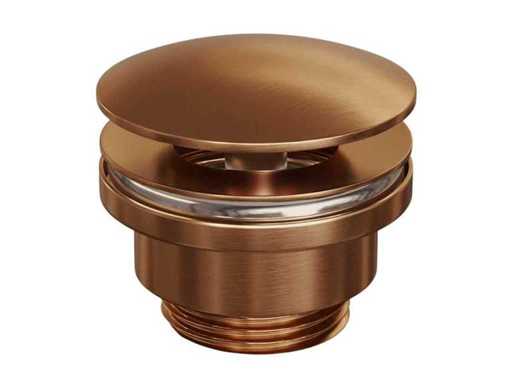 Zatyczka zlewu Brauer Copper Edition zawsze otwarta PVD