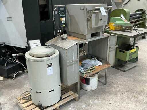Forno indurimento Naber N11/R del 1987 con forno di tempra