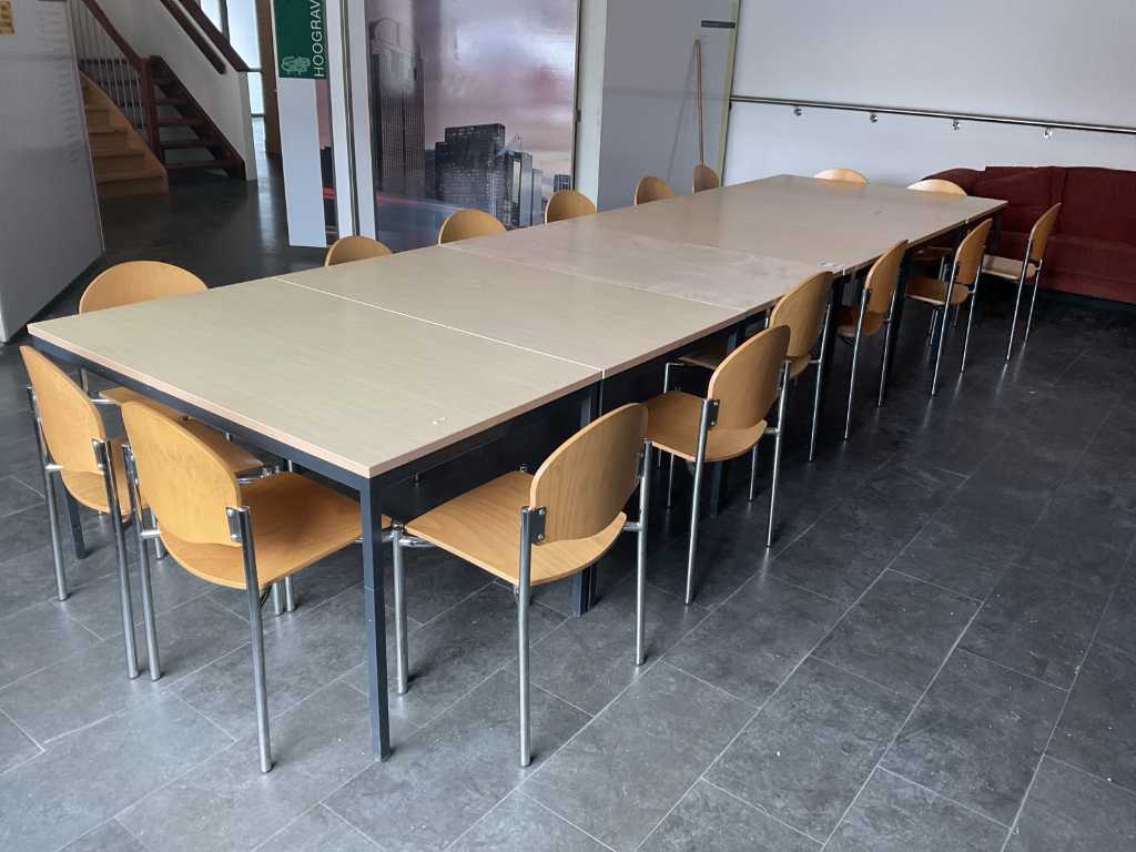 Canteen table (8x)