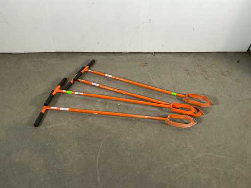 Grondboorset handbediend Ø70 & Ø100mm (2x)