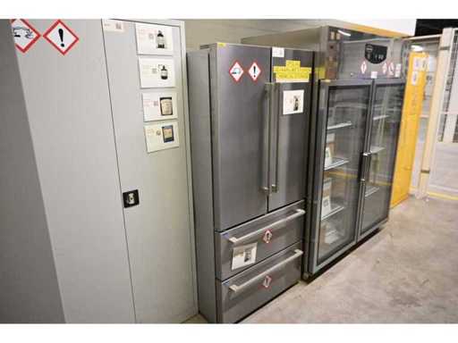 Smeg FQ55FXDE połączenie lodówki i zamrażarki