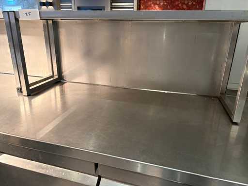 Pont de service en acier inoxydable