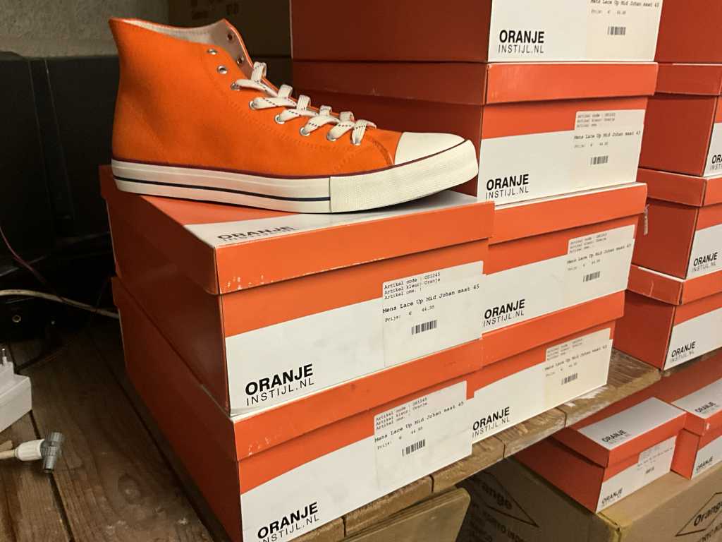 Oranje in Stijl Oranje sneakers (2x)