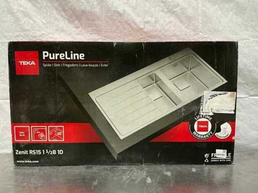 Teka Pureline Zenit RS15 1½B 1D Spoelbak