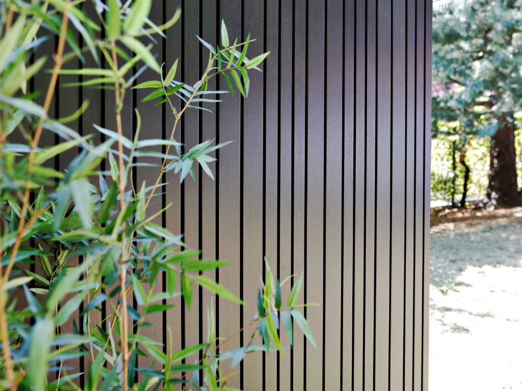Thermo Bambus, olejowany podwójny romb Deska ogrodowa (176x)