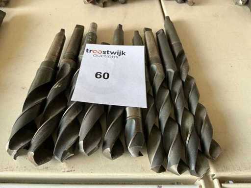 Lot Metal Drills HSS (10x)