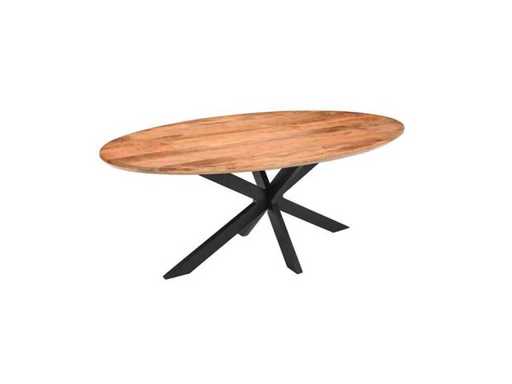 mango  ovaal verjongd 160X90  - DiningTable