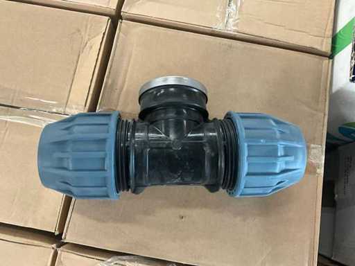 Jason T-piece 75mm x 3"x75mm PP Coupling (29x)