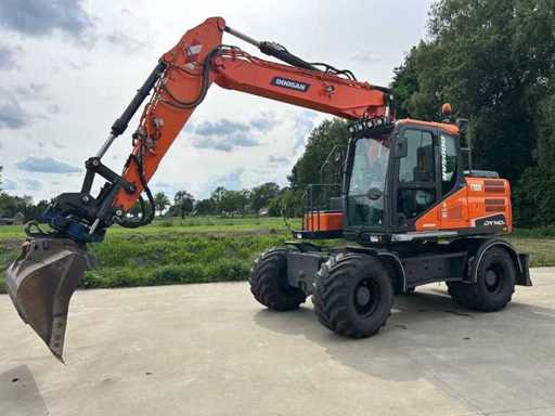 Pelle à roues Doosan DX140W 2018
