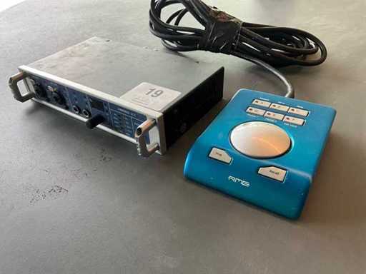Interface audio RME Fireface UCX et télécommande