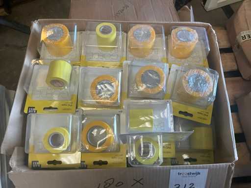 Lot de ruban PVC (180x)