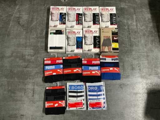 Party Replay/Nike/Puma/BjornBorg boxers (15x)