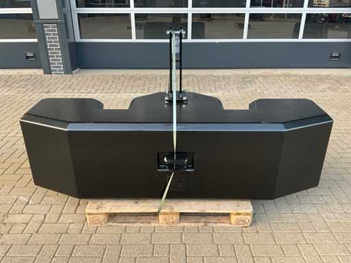 Front weight, "2500kg"