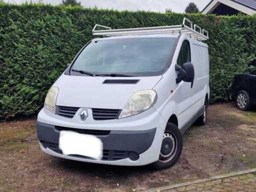 2009 Renault Trafic FLBMA6 Van + Hebewagen