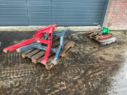 8X Trekogen landbouwvoertuig