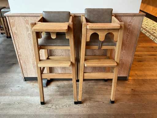 Hutten - Bartafel kinderstoel (2x)