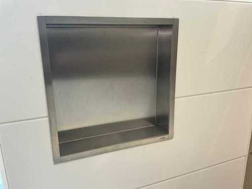 Looox - BOX30 - Nișă încorporată din oțel inoxidabil 30 x 30 cm
