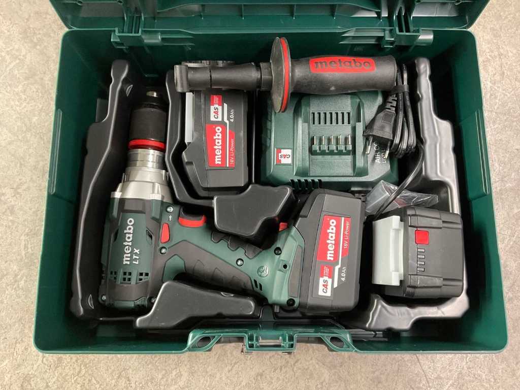 Metabo SB 18 LTX Impuls set klopboormachine Troostwijk Auctions