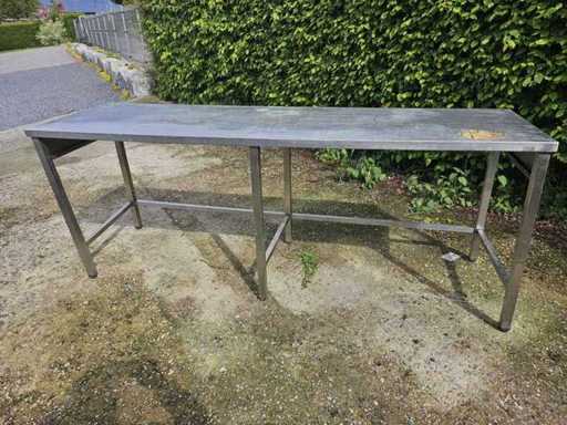Table inox