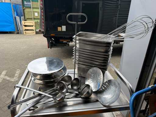 Lotto di utensili da cucina