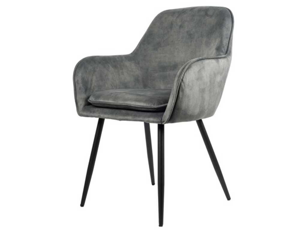6x Design dining chair mint green velvet mj116