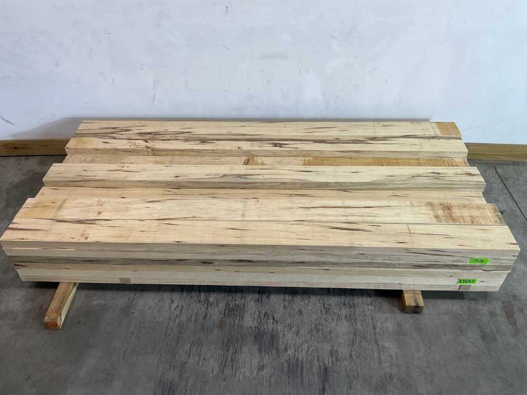 African oak wood - beam Fraké - 240x15,5x5 cm (20x)
