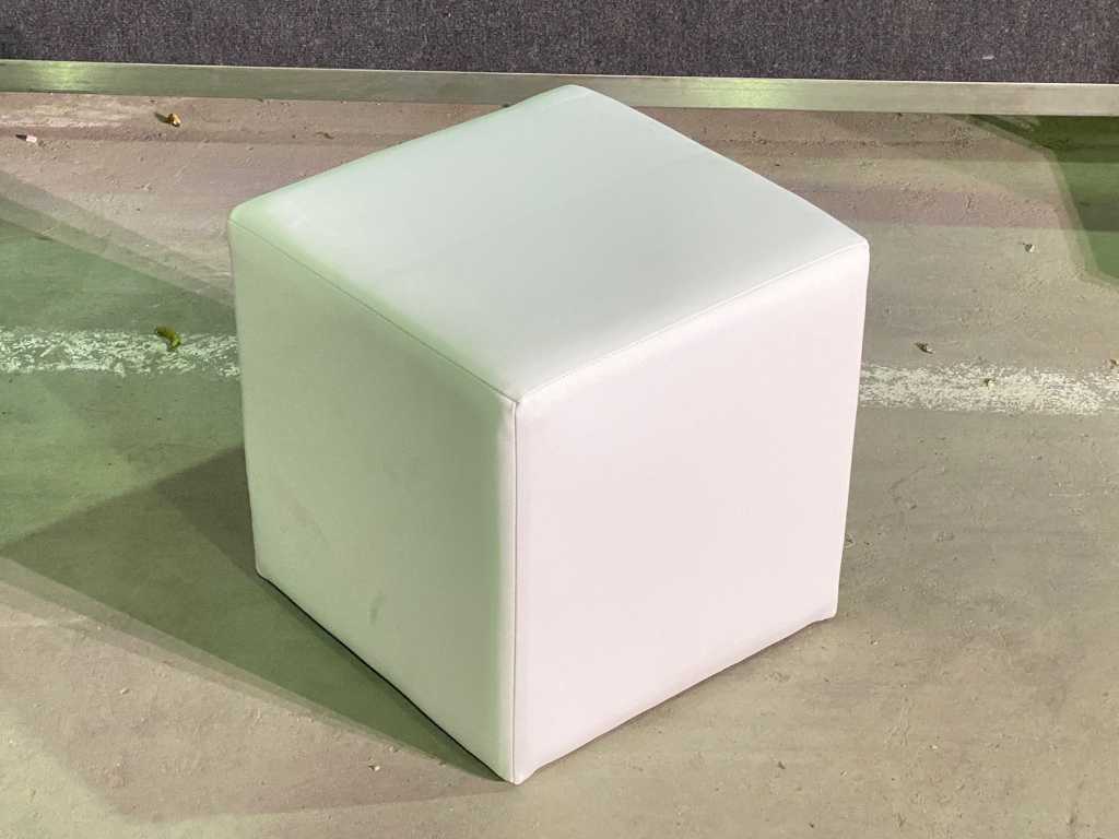 Leticia Design - Sgabello bianco (40x) nuovo nella scatola originale 