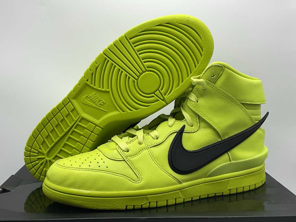 Nike Dunk High Ambush Flash Lime Baskets 45
