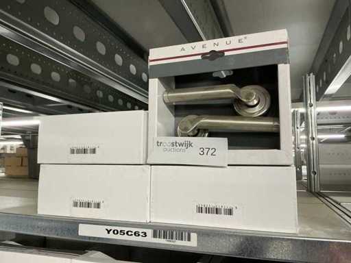 Brunico z okrągłą rozetą Okucia drzwiowe (4x)
