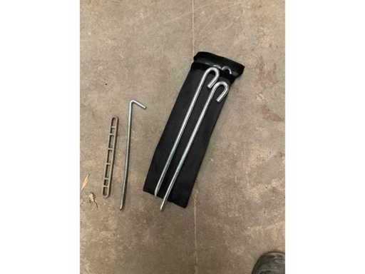 Grande quantité de boucles de fixation